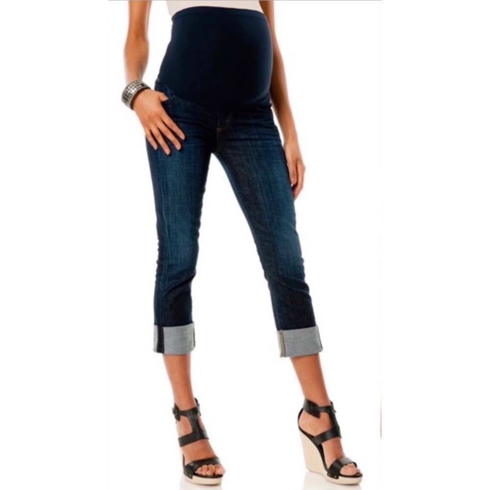 NWT Citizens of Humanity Maternity Dani‎ Cropped Straight Leg Jeans Size 29